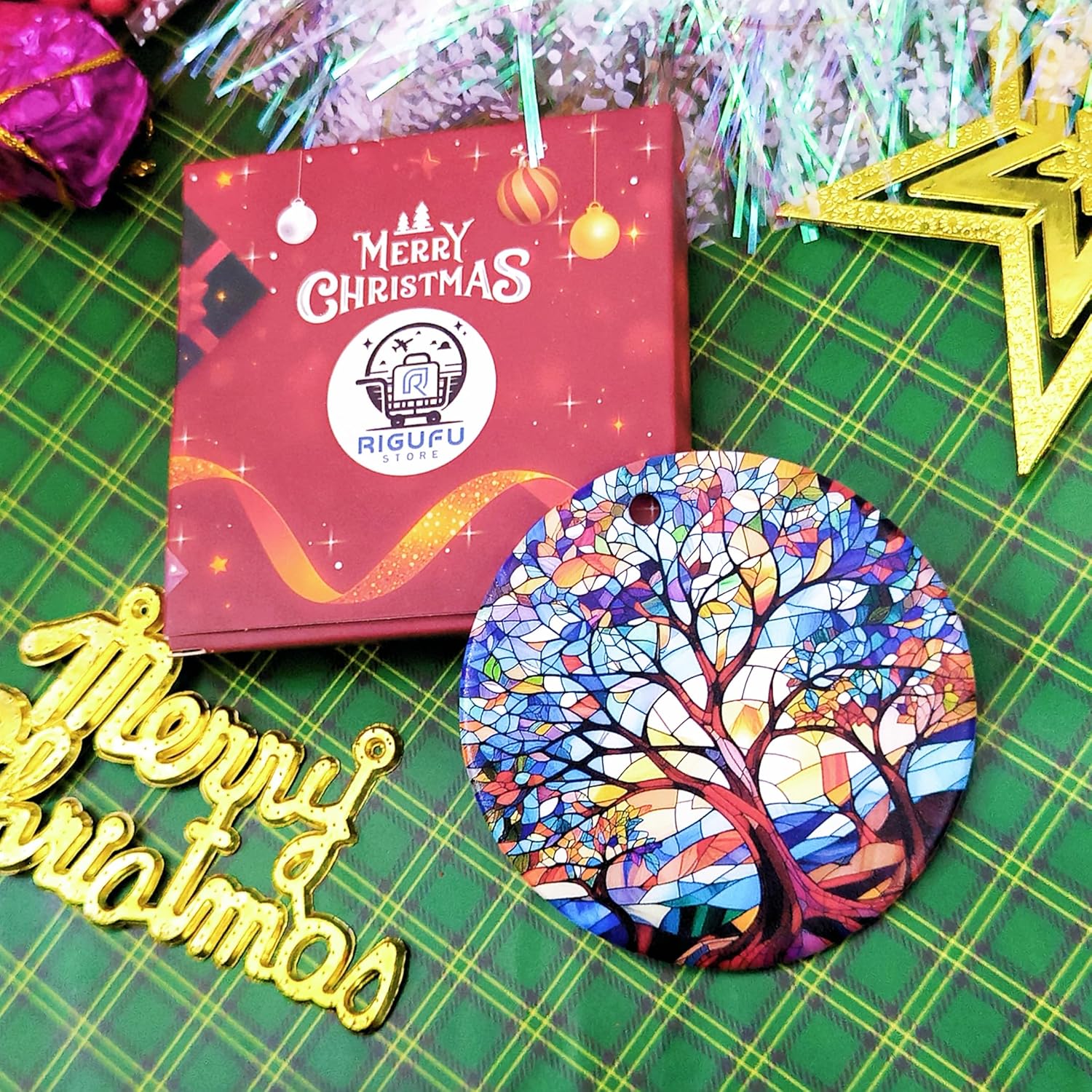 2025 Christmas Ornament – Tree of Life Ornament, Symbolic Holiday Tree Decoration, Spiritual Keepsake Gift - Image 6