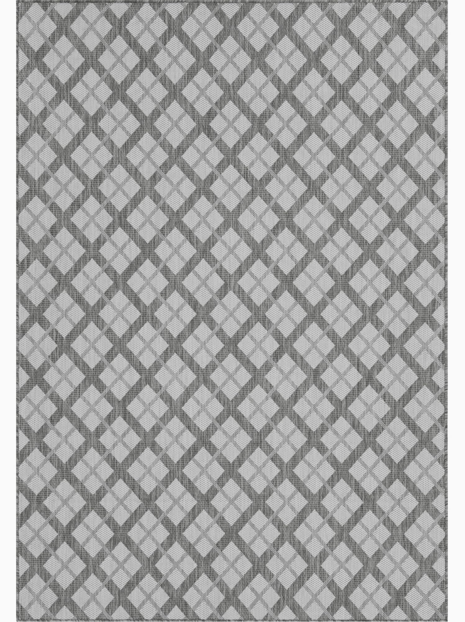 HomeArt Outdoor Rugs | Easy-Cleaning Indoor & Outdoor Area Rugs for Porch, Deck, Balcony, Garden, Picnic, Kitchen, Hallway | UV & Weather-Resistant Large Patio Rug Mats | Anthracite Cream 200 x 290 cm — view 149