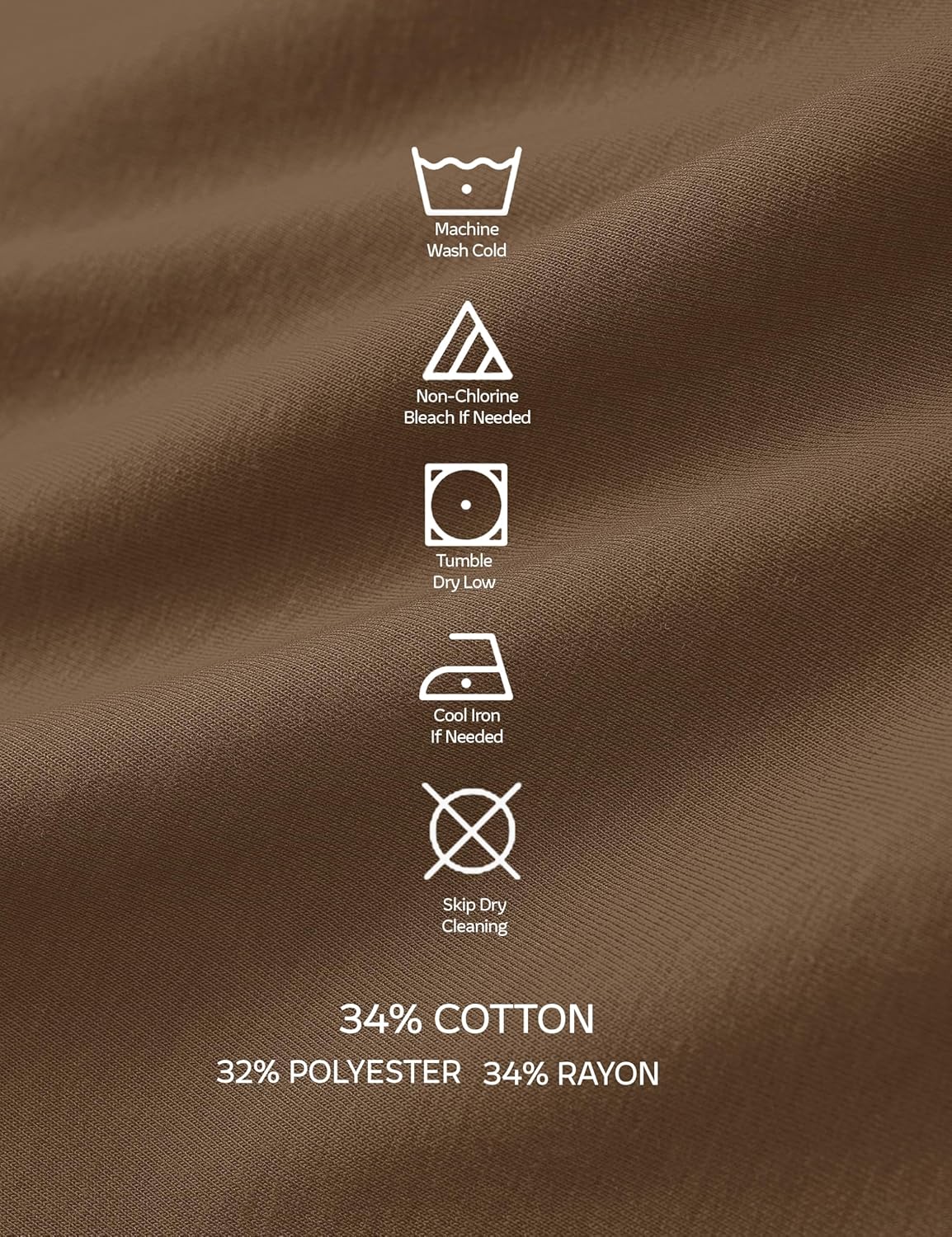 Cotrasen Mens T-Shirts Short Sleeve Curved Hem Lightweight Moisture Wicking Cooling Cotton Blend Casual Crewneck Tee Shirts - Image 5