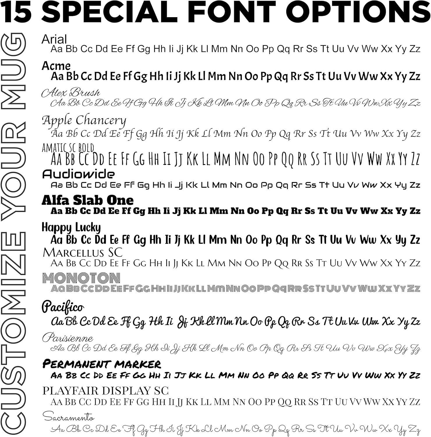 Custom Heat Sensitive Photo Mug, 11 oz - Add Your Picture and Text, Double Side Printing - Tazas Personalizadas, Color Changing Cup for Tea & Coffee - Personalized Magic Mug - Image 3