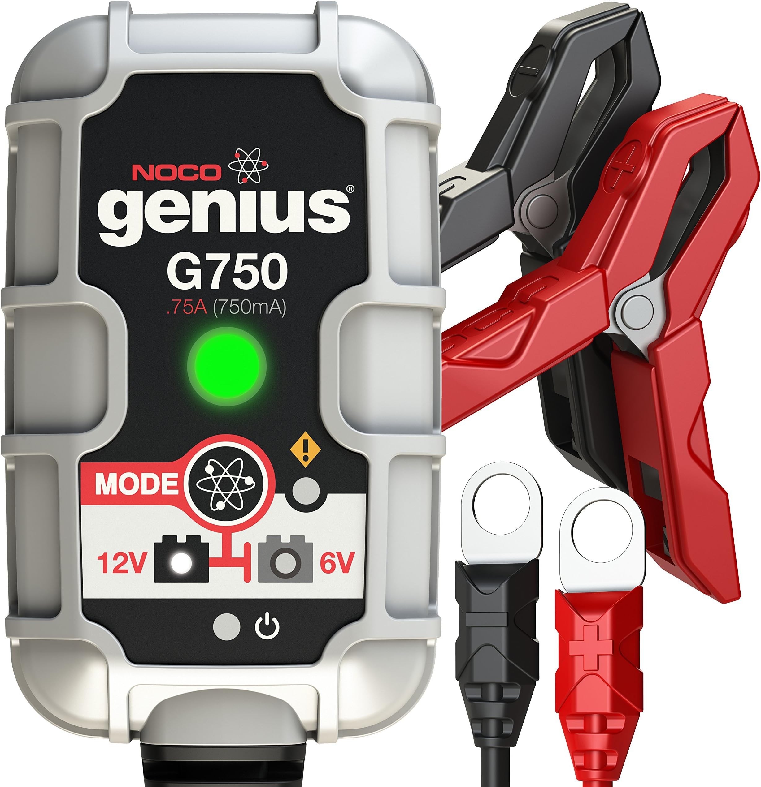 NOCO BATTERY COMPANY 6/12V 750mA Battery Charger