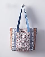 Vista 8 de Maison d' Hermine - Bolsa de lona de algodón reutilizable para mujeres, con asa para el hombro, bolsas a granel para compras y viajes
