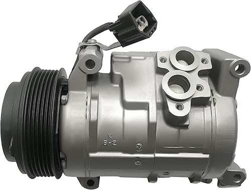 RYC Compresor de aire acondicionado automotriz y embrague de A/C IG337 (se adapta a Cadillac SRX 3.6L 2004, 2005, 2006, 2007, 2008, 2009)