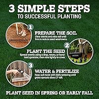 Vista 9 de Pennington Kentucky 31 Semilla de Césped Festuca Alta Penkoted 7 lb