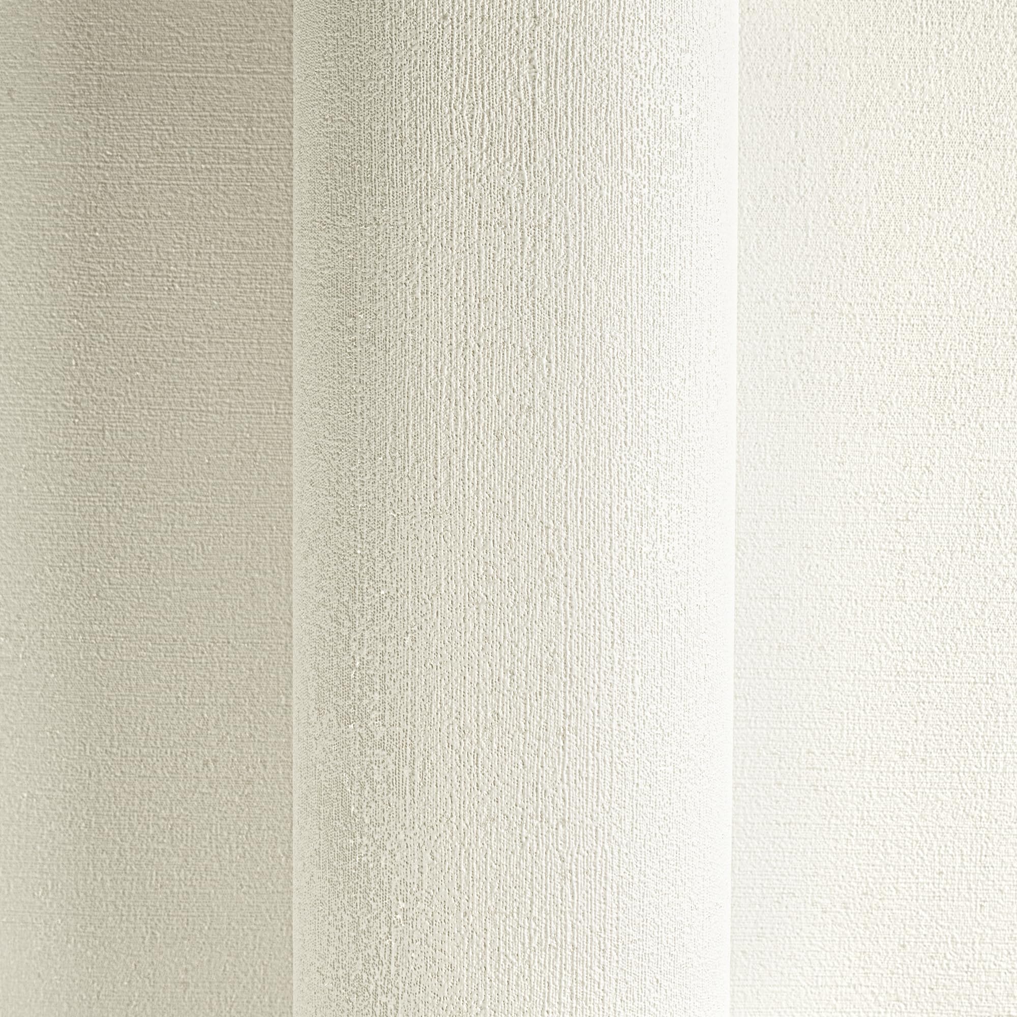 Livingwalls carta da parati TNT con struttura tessile in bianco, beige – carta da parati a tinta unita 10,05 m x 0,53 m design di COSMOPOLITAN – 790661