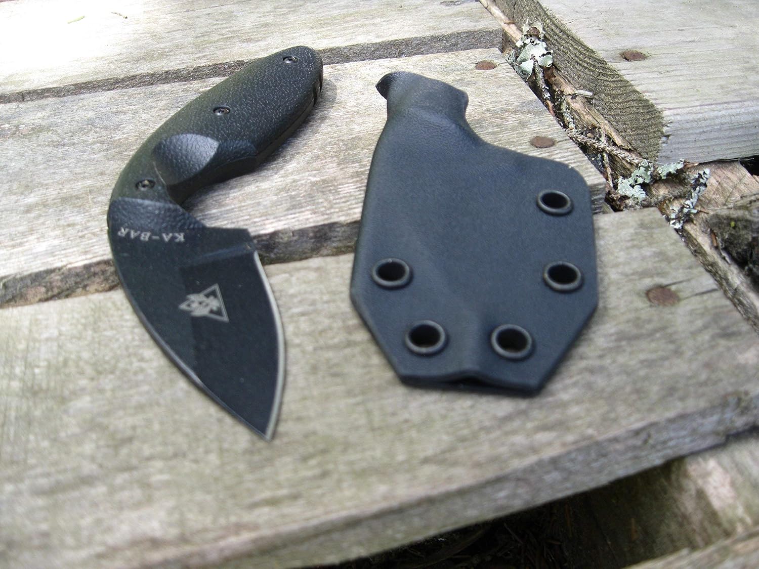 Valhalla Custom Kydex Sheath Ka-Bar TDI Small 1480 Black 1 pc
