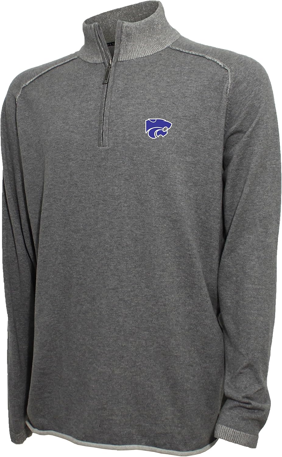 Vesi NCAA Men's 1/4 Zip Fine Gauge Sweater
