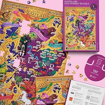 スコットランド　パズル　SCOTLAND 1000 WHISKY PUZZLE Scotland_ea17a087-2a38-44b2-