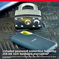 Vista 6 de SanDisk SSD Portátil Extreme de 4TB - Hasta 1050MB/s, USB-C, USB 3.2 Gen 2, Resistencia al Agua y Polvo IP65, Firmware Actualizado, Monterey