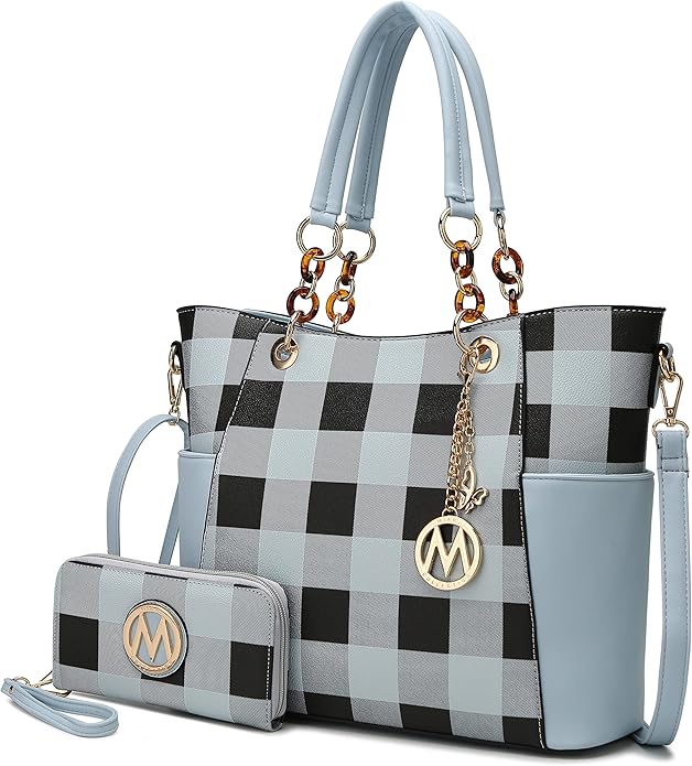 MKF Collection Tote Bag for Women, Handbag Set with Wallet-…