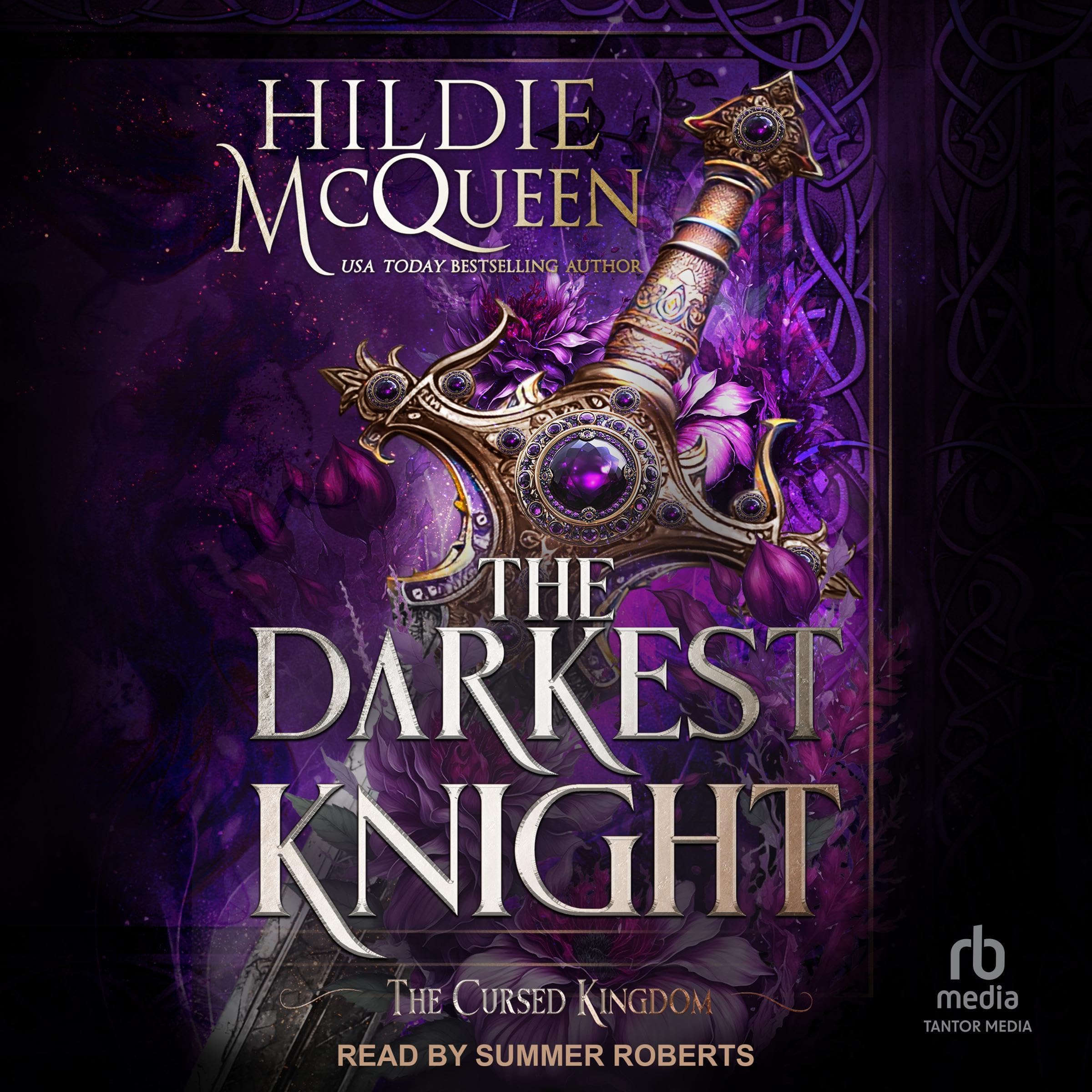 Cover art for The Darkest Knight: The Cursed Kingdom, Book 3