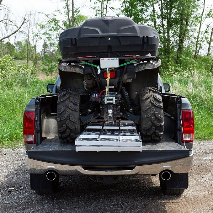 Rampa ATV plegable de aluminio 1,500 lb 70x44 pulg miniatura 3