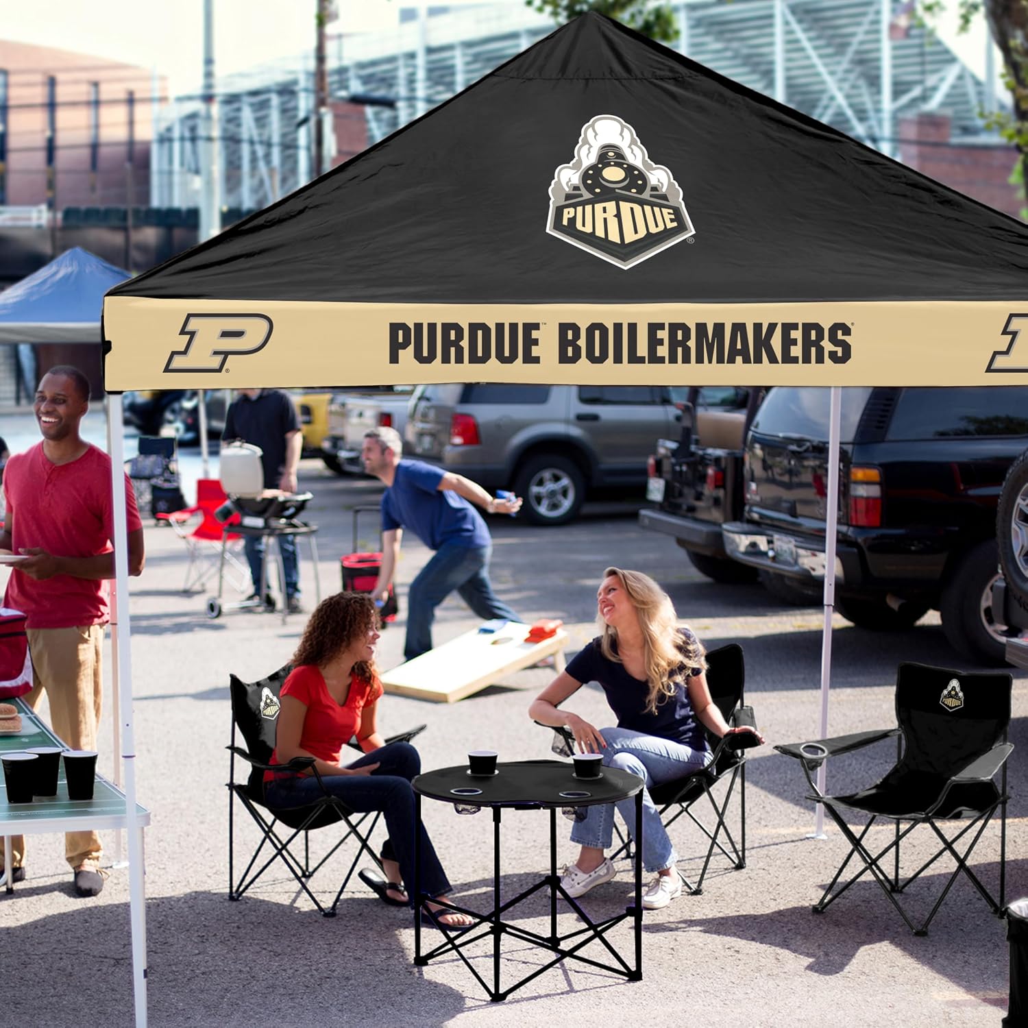 Logo Brands Officially Licensed NCAA CB Canopy Tent, One Size, Team Color
