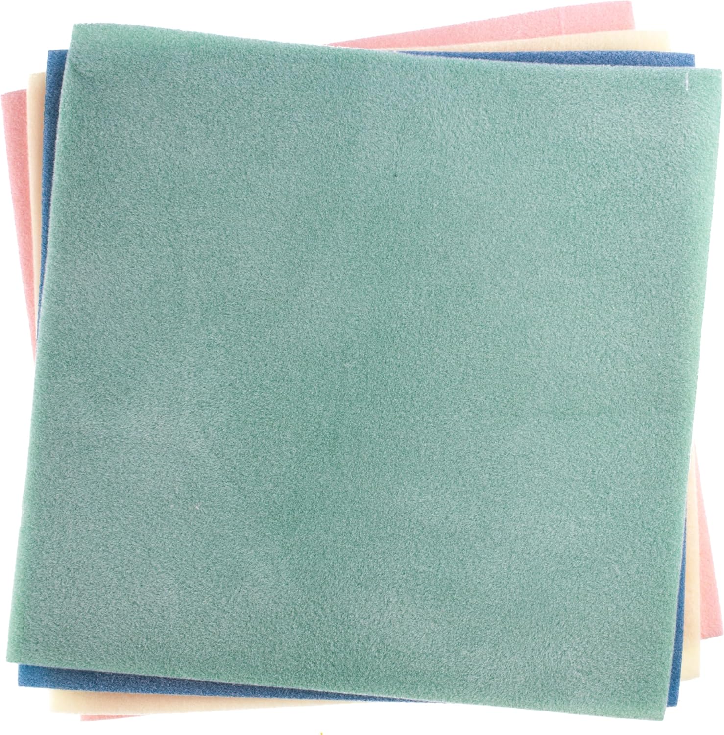 10pcs John Bead 12x12in Assorted Colors Fiber Bead Mat for Beading, Jewelry Making and DIY Crafts