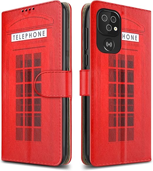 PIXFAB For Doro 8100 Leather Phone Case, Closure Full