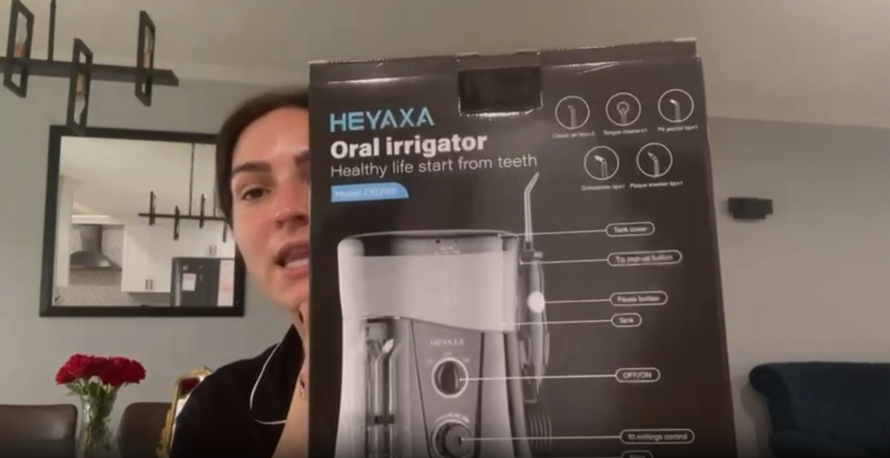 Amazon.com: HEYAXA Water Dental Flosser for Teeth Cleaning with