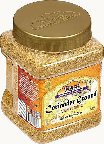 Vista 48 de Rani Polvo molido de cilantro (Dhania india) Especias 2.5oz (70g) Tarro PET ~ Todo natural Sin sal Vegano Sin colores Apto para gluten Sin