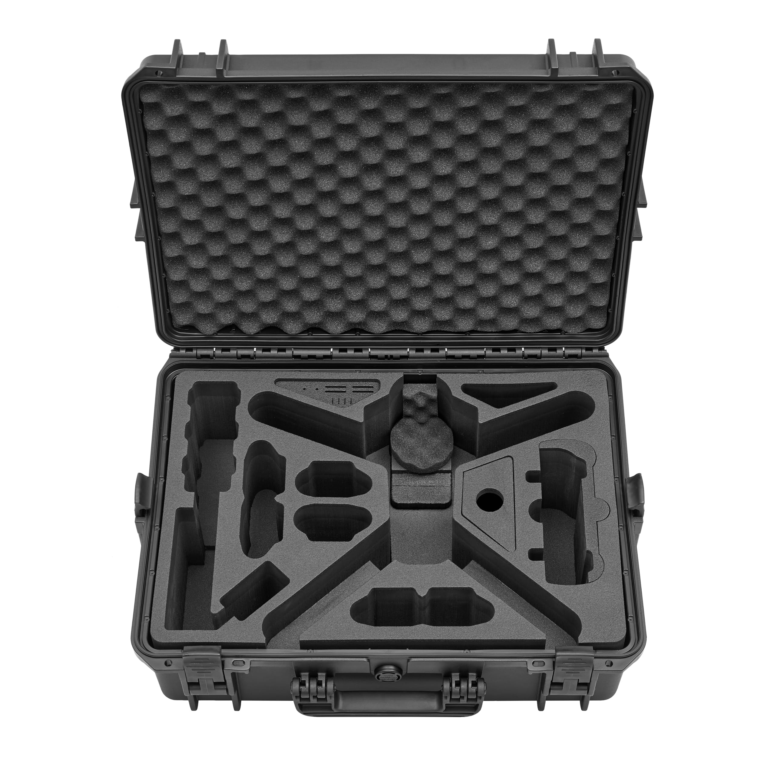 TOMcase Valise pour DJI Mavic 4 Pro, Fly More/Creator Combo, avec RC2/RC Pro 2 « Ready-to-Fly & Ready-to-Charge » – Valise Rigide, étanche pour l'extérieur – Fabriquée en Allemagne