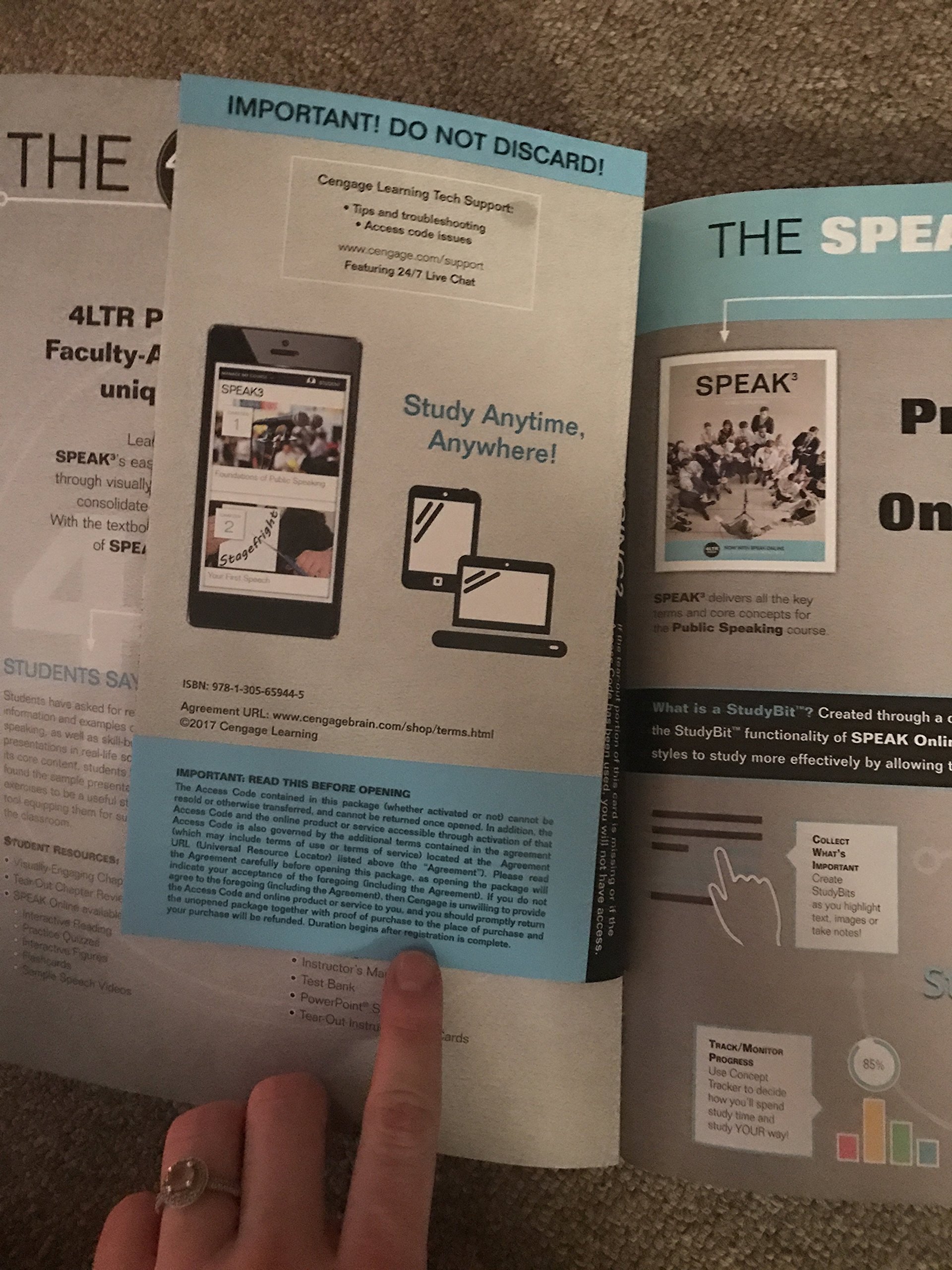 SPEAK (with Online, 1 term (6 months) Printed Access Card) (New, Engaging Titles from 4LTR Press) - Image 4