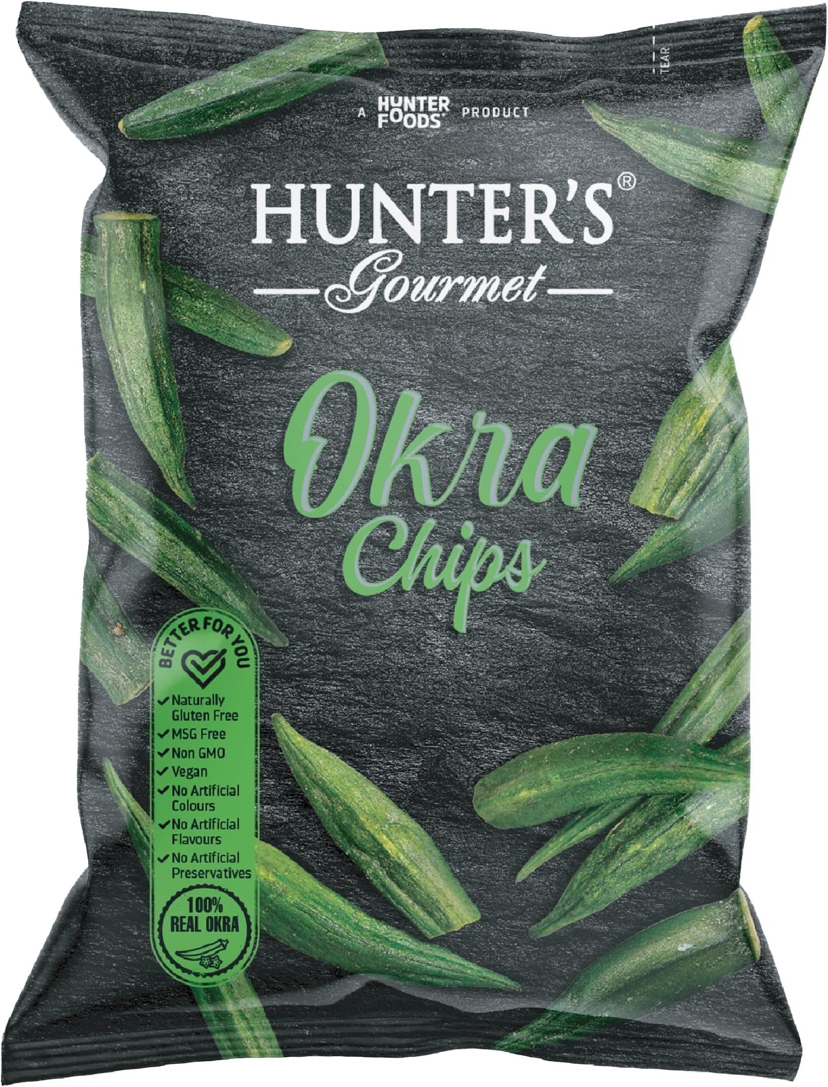 Hunter's Gourmet Okra Chips (55gm)