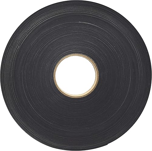 Miniatura 2 de Cinta magnética flexible, adhesiva, rollo de 100 pies – 1 pulgada x 0.06 pulgadas – Resistencia premium, adhesivo acrílico – Ideal para uso en