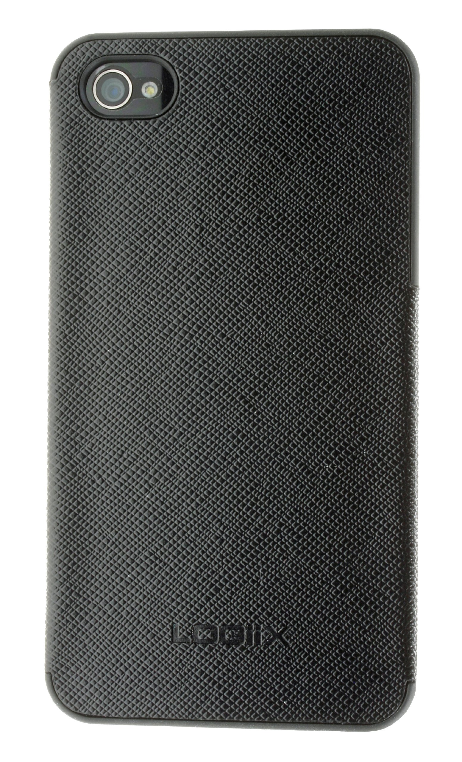 Logiix10238 iPhone 4 Leather Proguard (Back Only) - Black