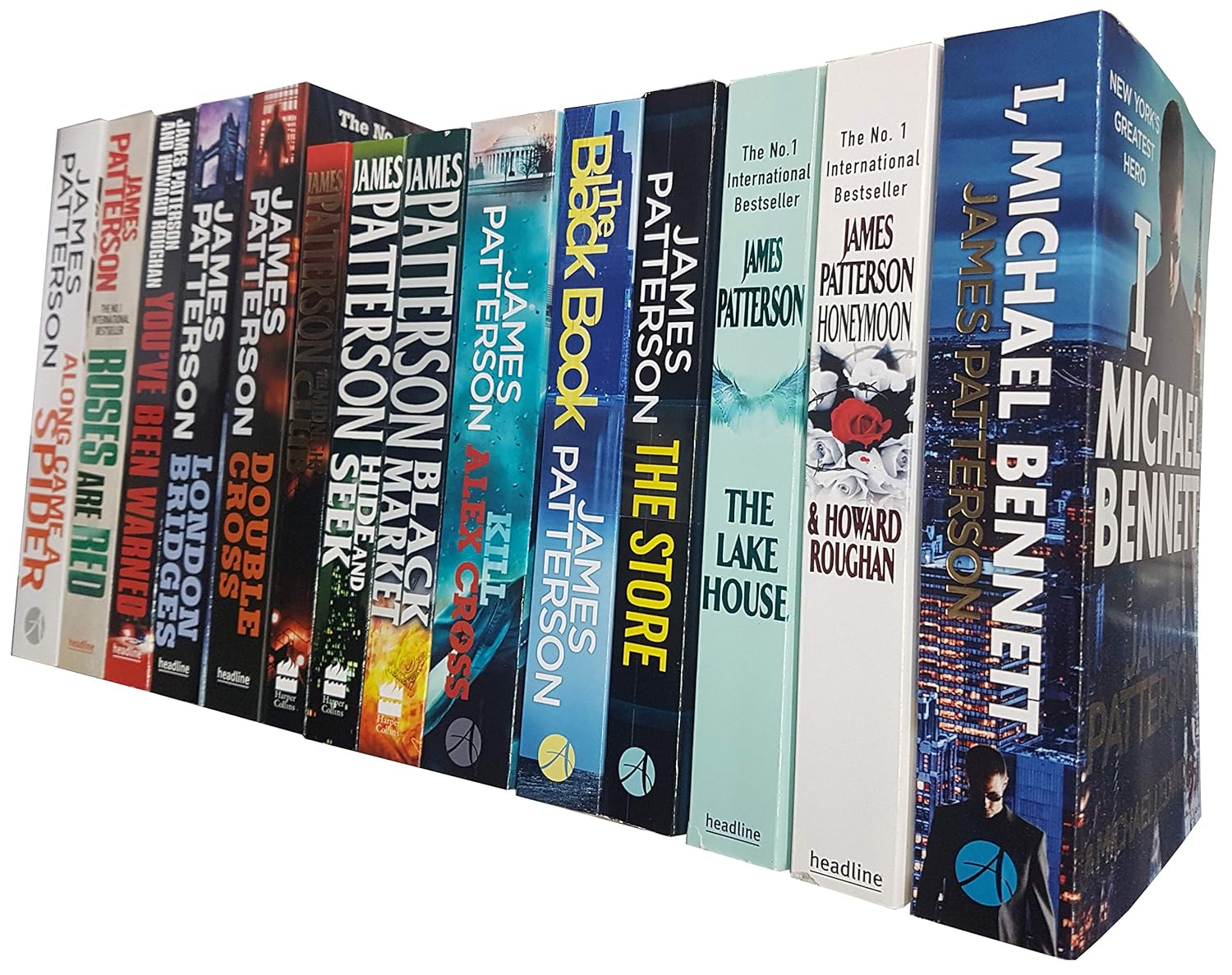 James Patterson Alex Cross Series Collection 12 Books Set Pack Cross