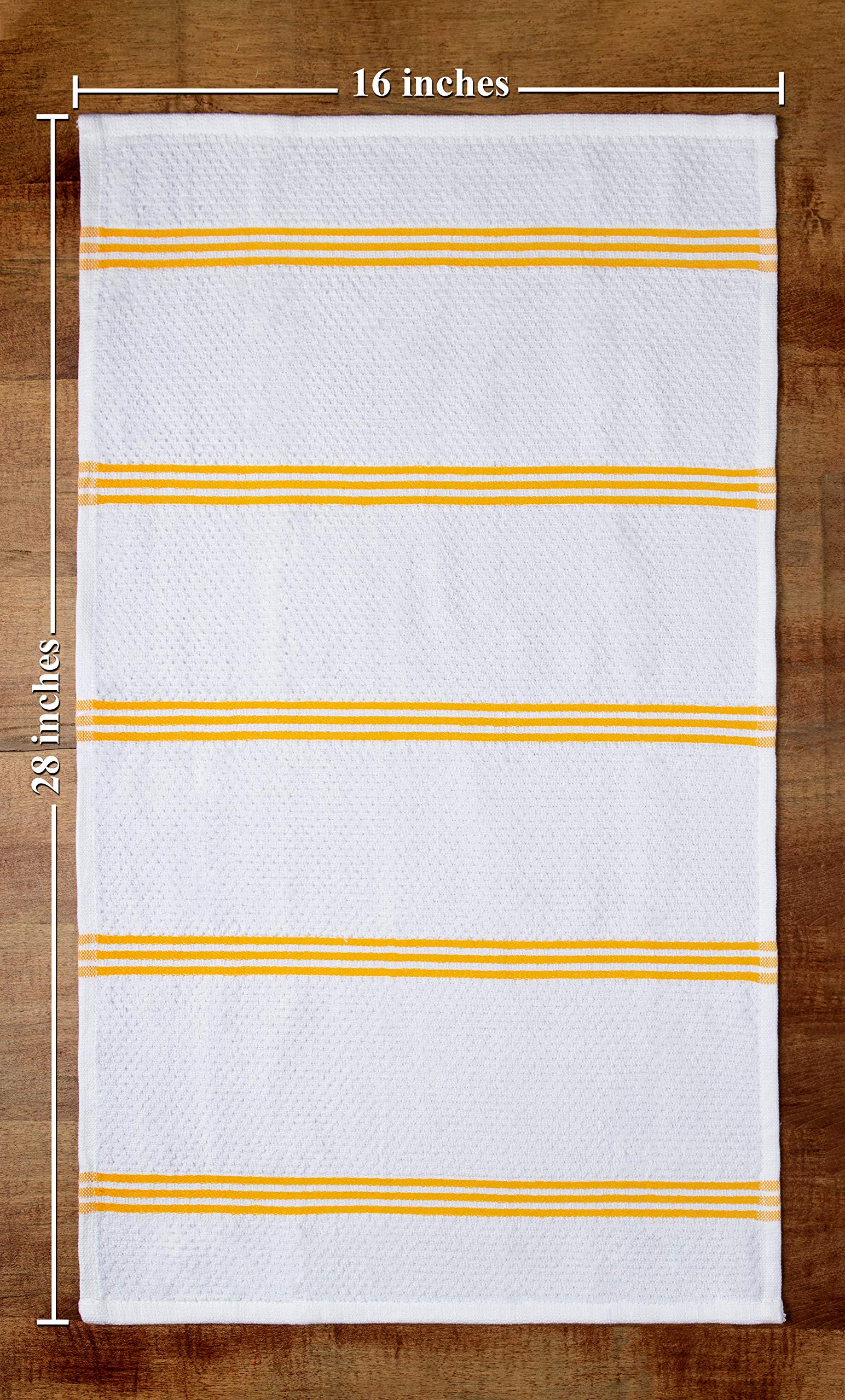 thumbnail: Sticky Toffee Katoenen Theedoeken Set Van 4 - Donkergroen, 40,6x71 Cm