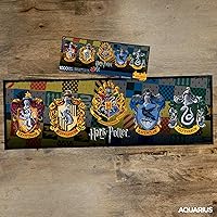 Vista 5 de AQUARIUS Rompecabezas de Harry Potter con crestas de la casa (rompecabezas de 1000 piezas) – Mercancía y coleccionables de Harry Potter con licencia