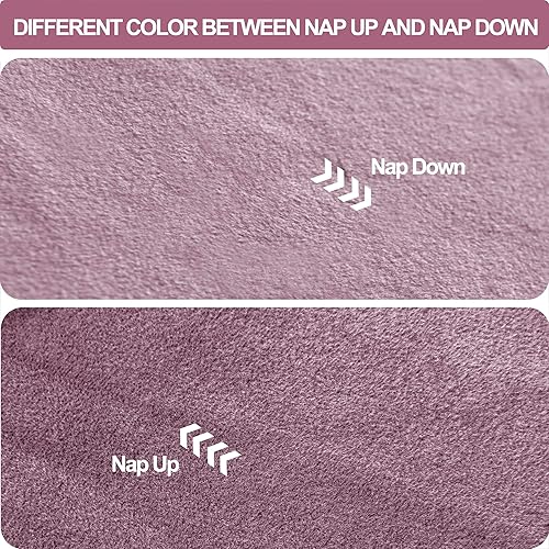 Miniatura 5 de JIUZHEN Cortinas de terciopelo de 96 pulgadas de largo, con aislamiento térmico, para oscurecer la habitación, con ojales, cortinas texturizadas de