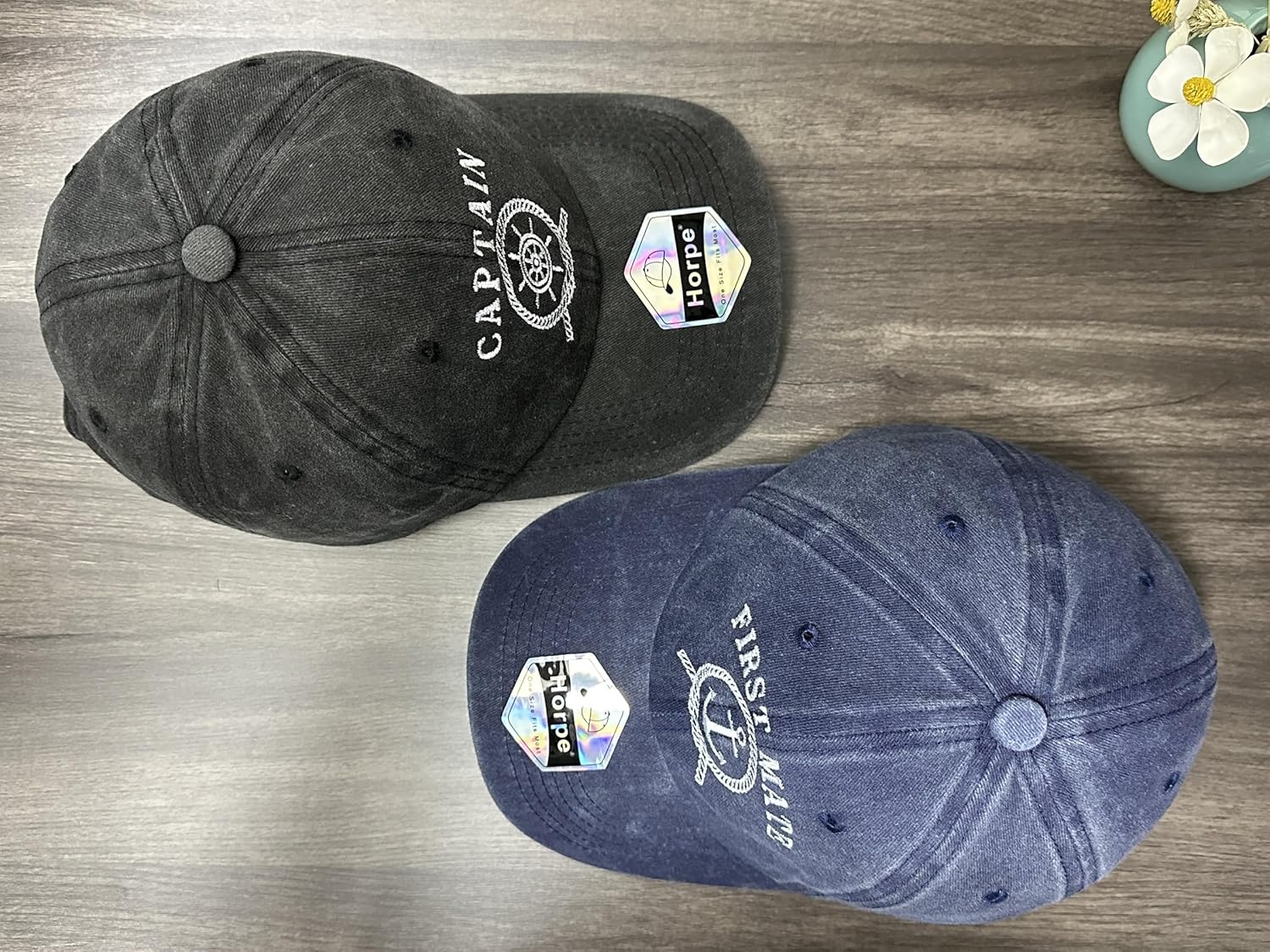 Embroidered Matching Hats for Bride Groom Hubby Wifey Grandma Grandpa Unccle Auntie Mom Men and Women