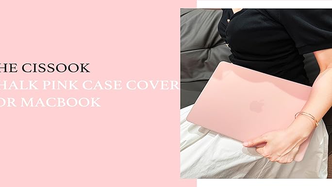 Amazon.com: CISSOOK Frosted Baby Pink Case for MacBook Pro