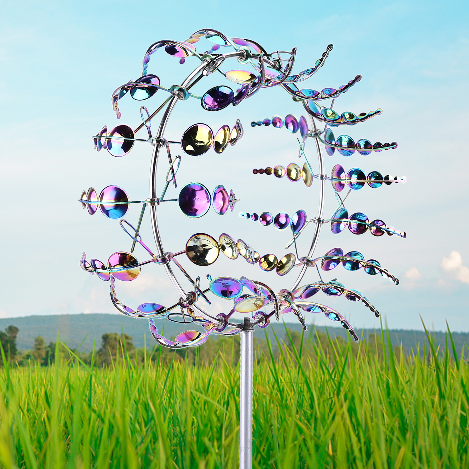 Magic Metal Kinetic Windmillnull
