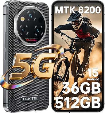 WP210 Rugged Phone 5G 512GB Smartphone with MTK Dimensity 8200