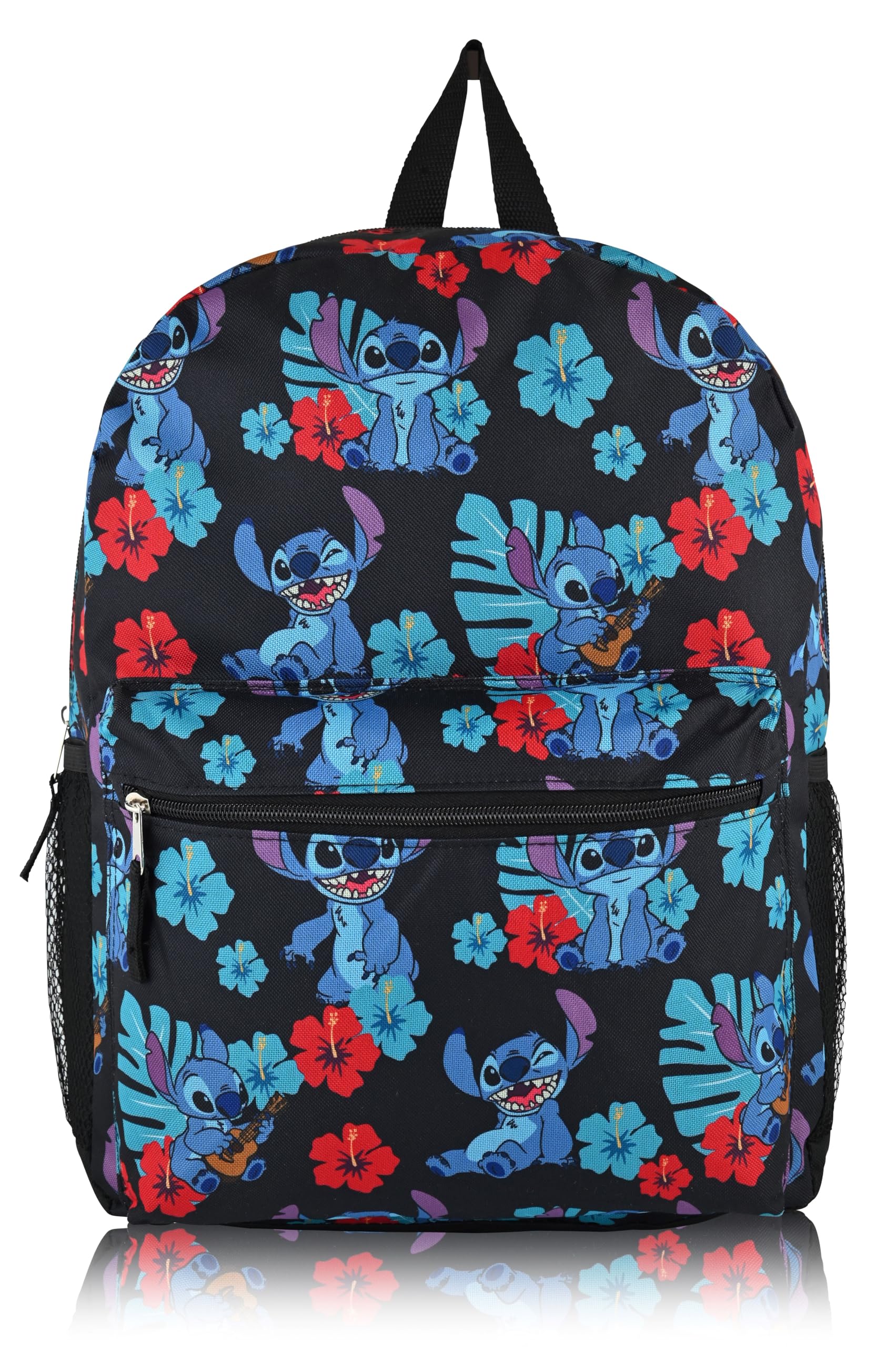 Disney Stitch Toddler Backpack | Cute 16" Kids Bookbag for School