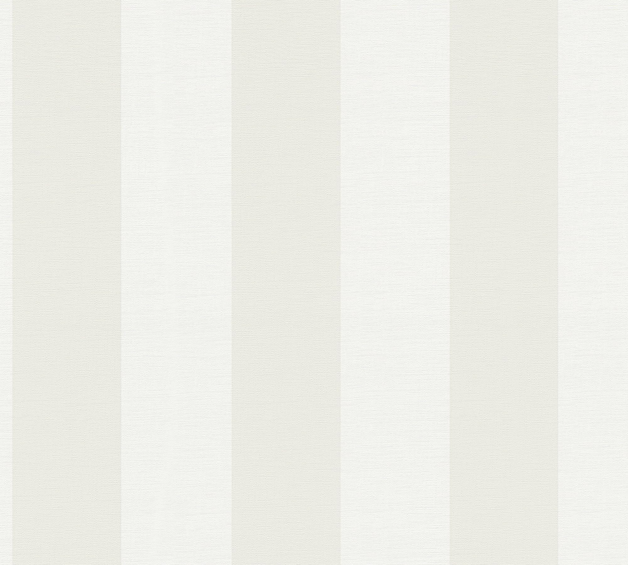 Livingwalls Wallpaper DESIGNDROP, precovered Non-Woven Wallpaper Stripes in Beige, White, 10,05m x 0,53m - Image 4
