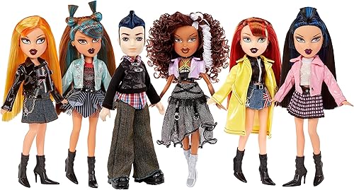 Miniatura 6 de Bratz Pretty 'N' Punk Yasmin - Muñeca de moda con 2 trajes y maleta, coleccionistas a partir de 6, 7, 8, 9, 10+