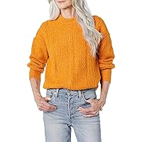 Amazon Essentials Maglione A Girocollo A Coste Moderno Morbido al Tatto (Disponibile)
