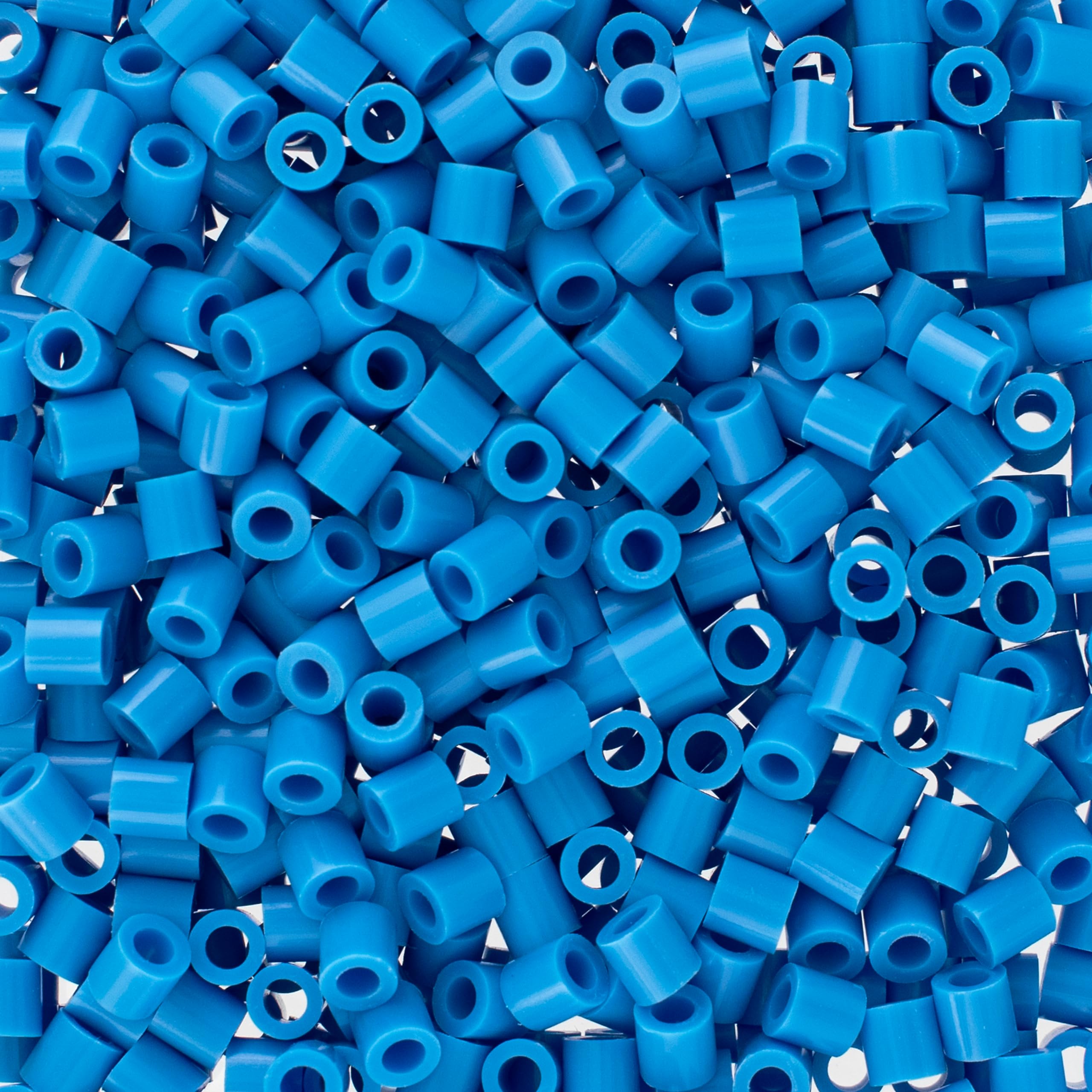 Perler 83-99788 Lot de 3 000 perles fusibles pour activités artisanales Bleu pastel, bleu clair et bleu foncé
