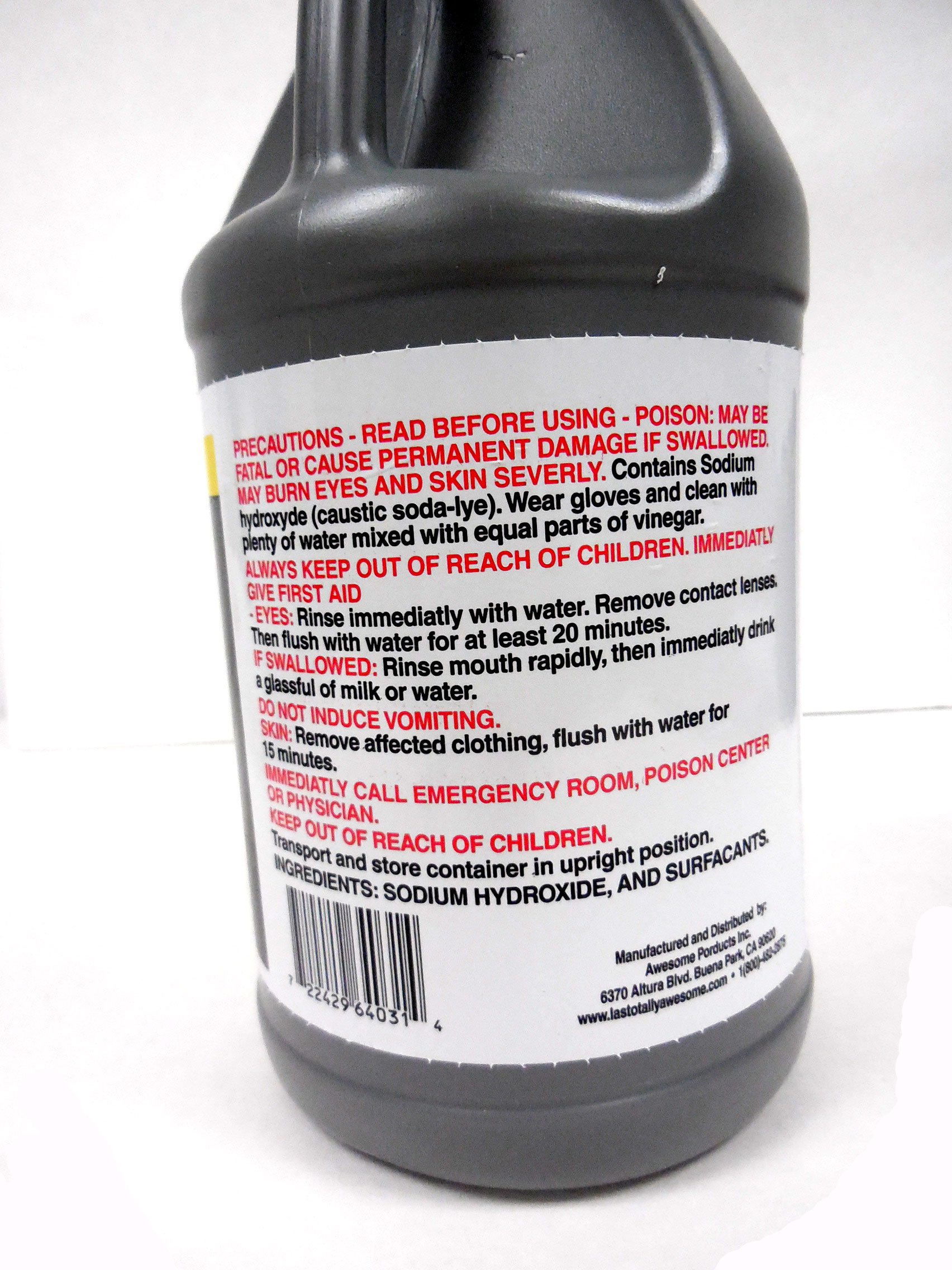 instant power hair & grease drain opener sds Oma Hobbs