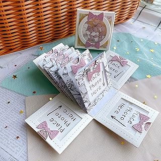 Metal Cutting Dies,MI'DODO Cut Dies,Rrectangle File Bag,Scrapbooking Stencils,DIY Decorative,Embossing Paper,Card Making, ...