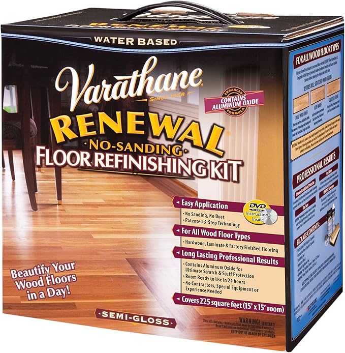 RustOleum Varathane 242008 Renewal NoSanding Floor Refinishing Kit