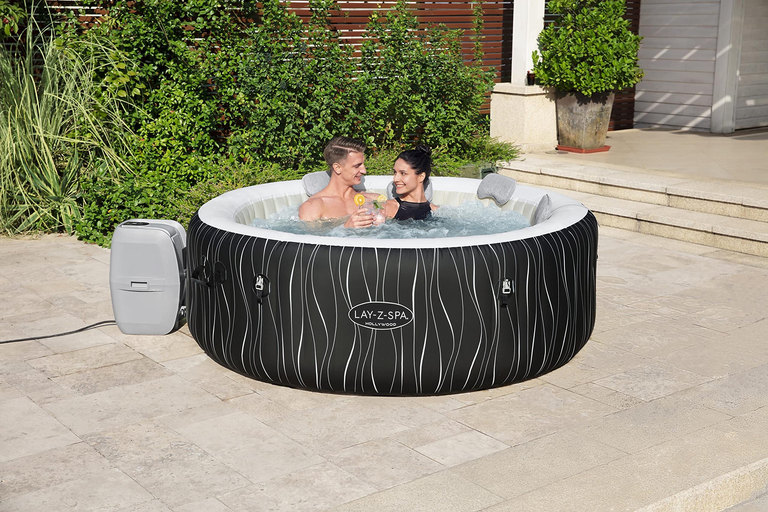 Bestway LAY-Z-SPA® Hollywood Airjet™ 196 x 66 cm, 4-6 personnes