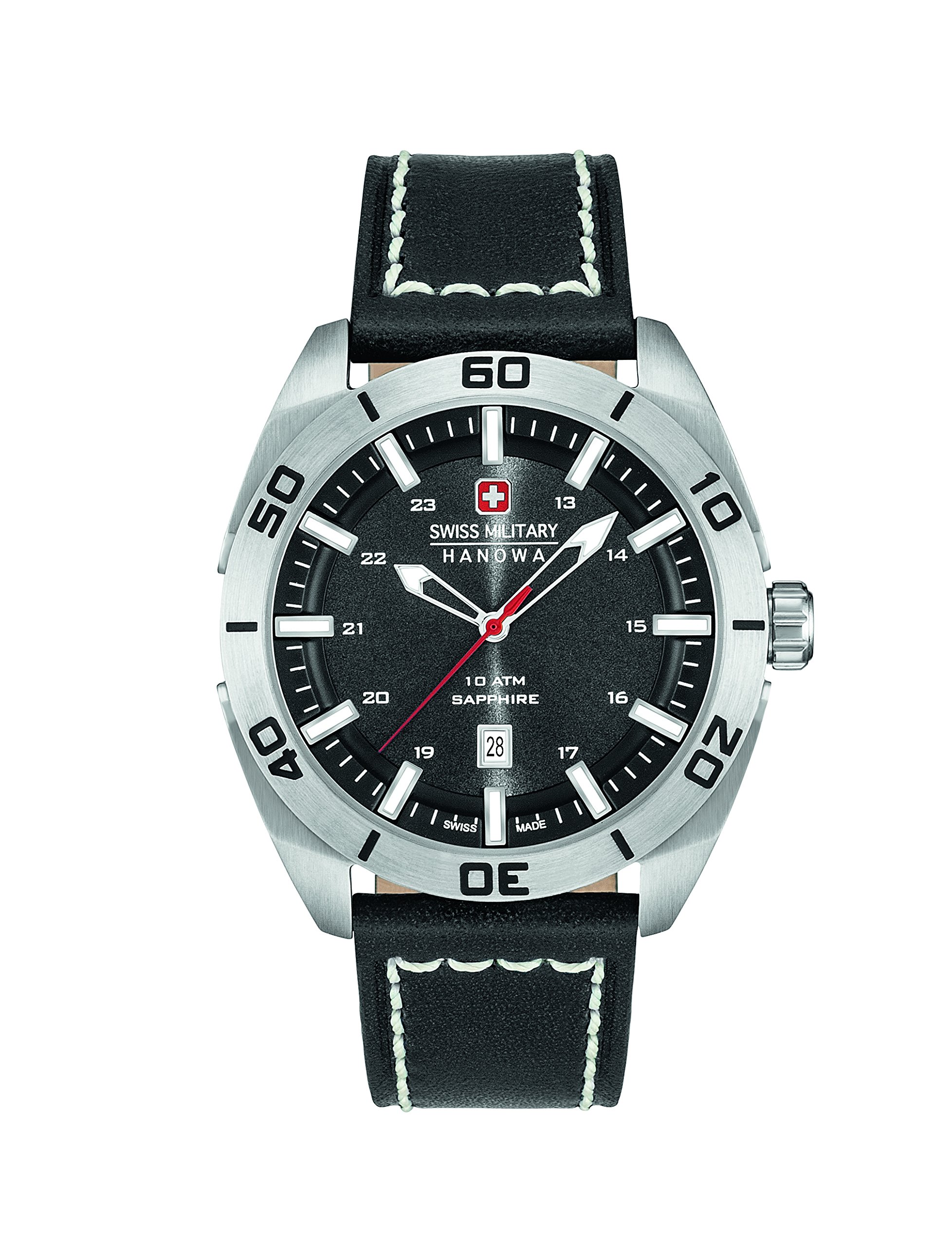 Hanowa Swiss Military CHAMP 06-4282.04.007 Mens Wristwatch Swiss Made- Buy  Online in Saint Vincent and the Grenadines at Desertcart - 36108236.