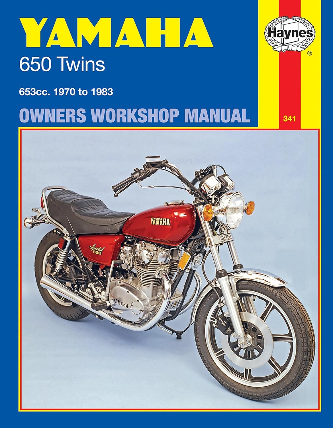 Haynes Yamaha XS & TX, 70-'83 Technical Repair Manual, black, One Size (341)