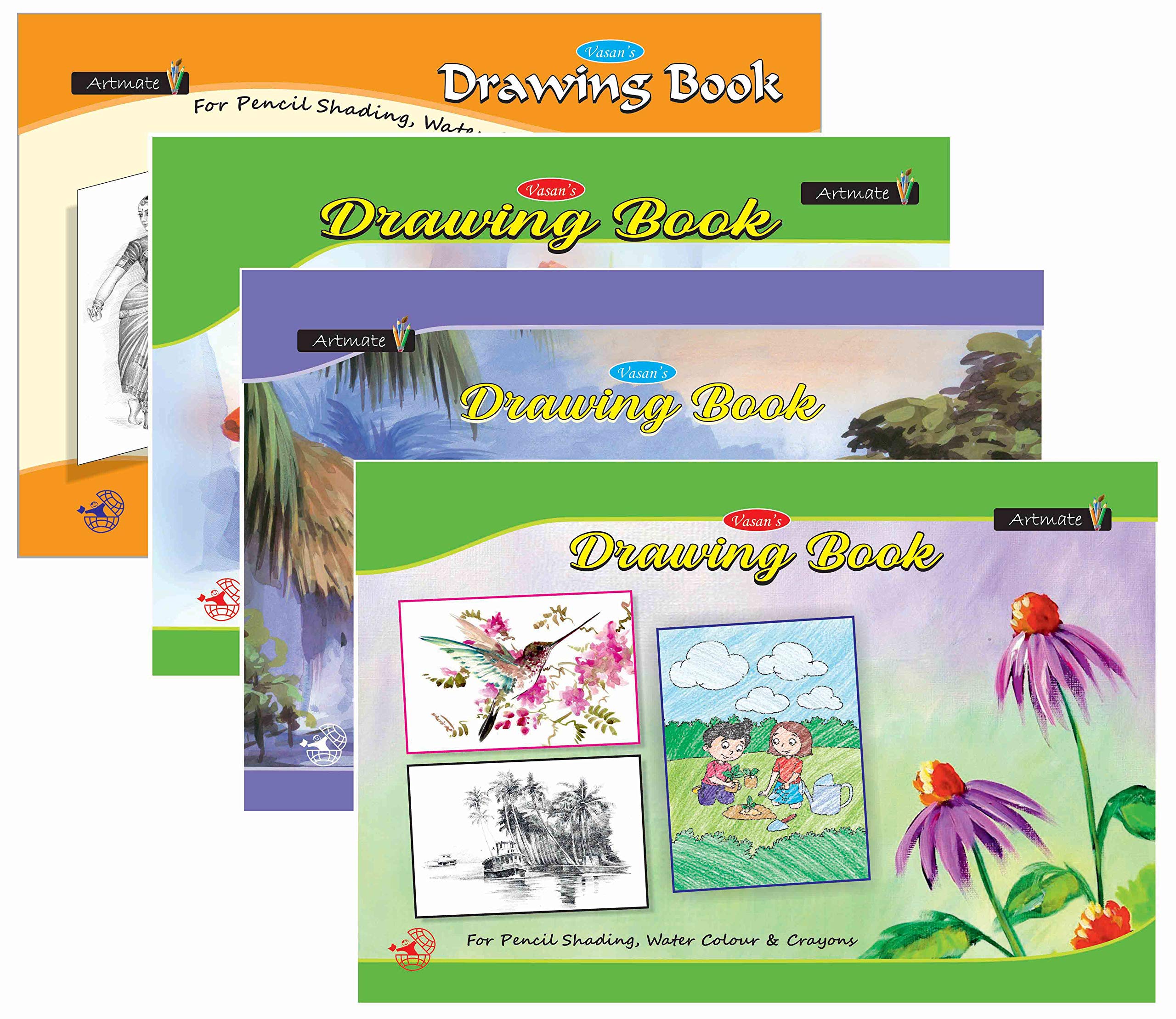 Artmate Drawing Books Unruled A4 Size 40 Pages (4 Different Attractive Cover Designs) Maplitho Paper (B08GM6D2Z8) Amazon Price History, Amazon Price Tracker