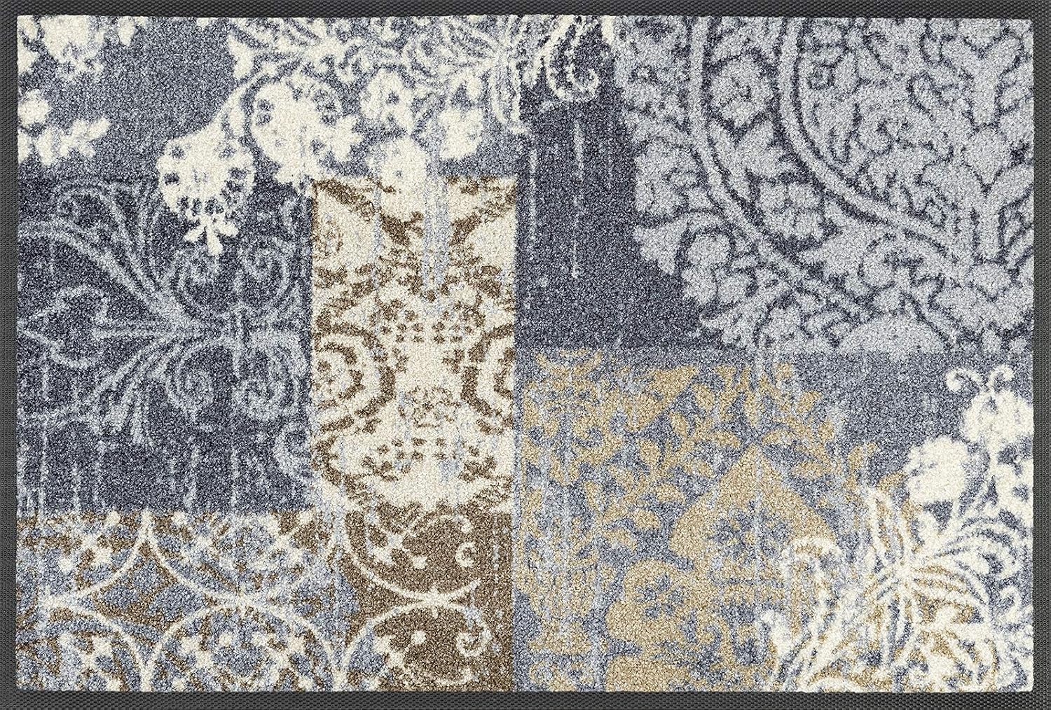 wash+dry Doormat 40 x 60 cm Grey, 40 x 60 cm (Rectangular)
