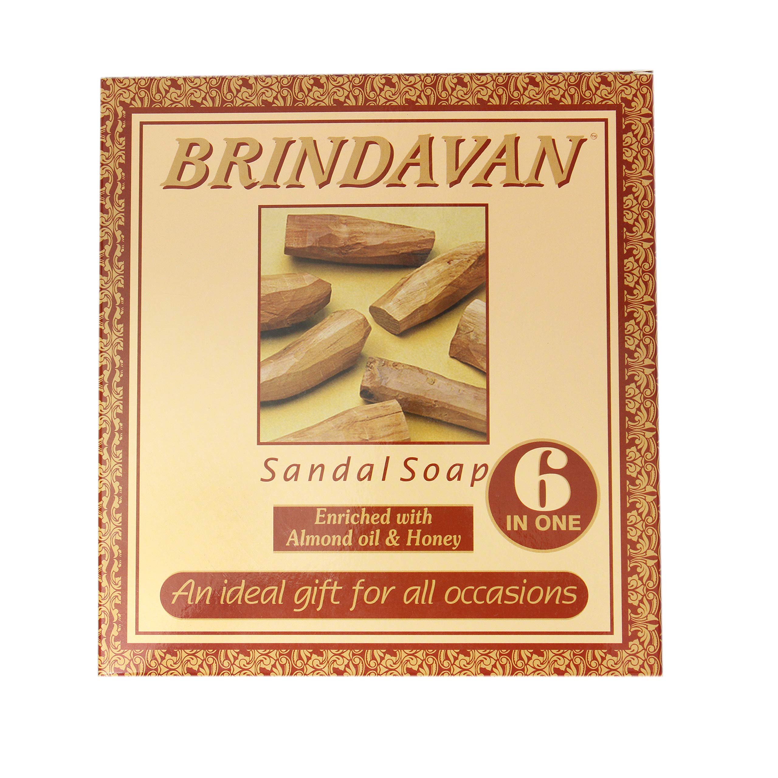 Cauvery 6 In 1 Brindavan Sandal Soap-picture-30