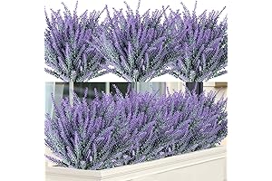 Ouddy Decor Artificial Lavender Flowers for Home Decor