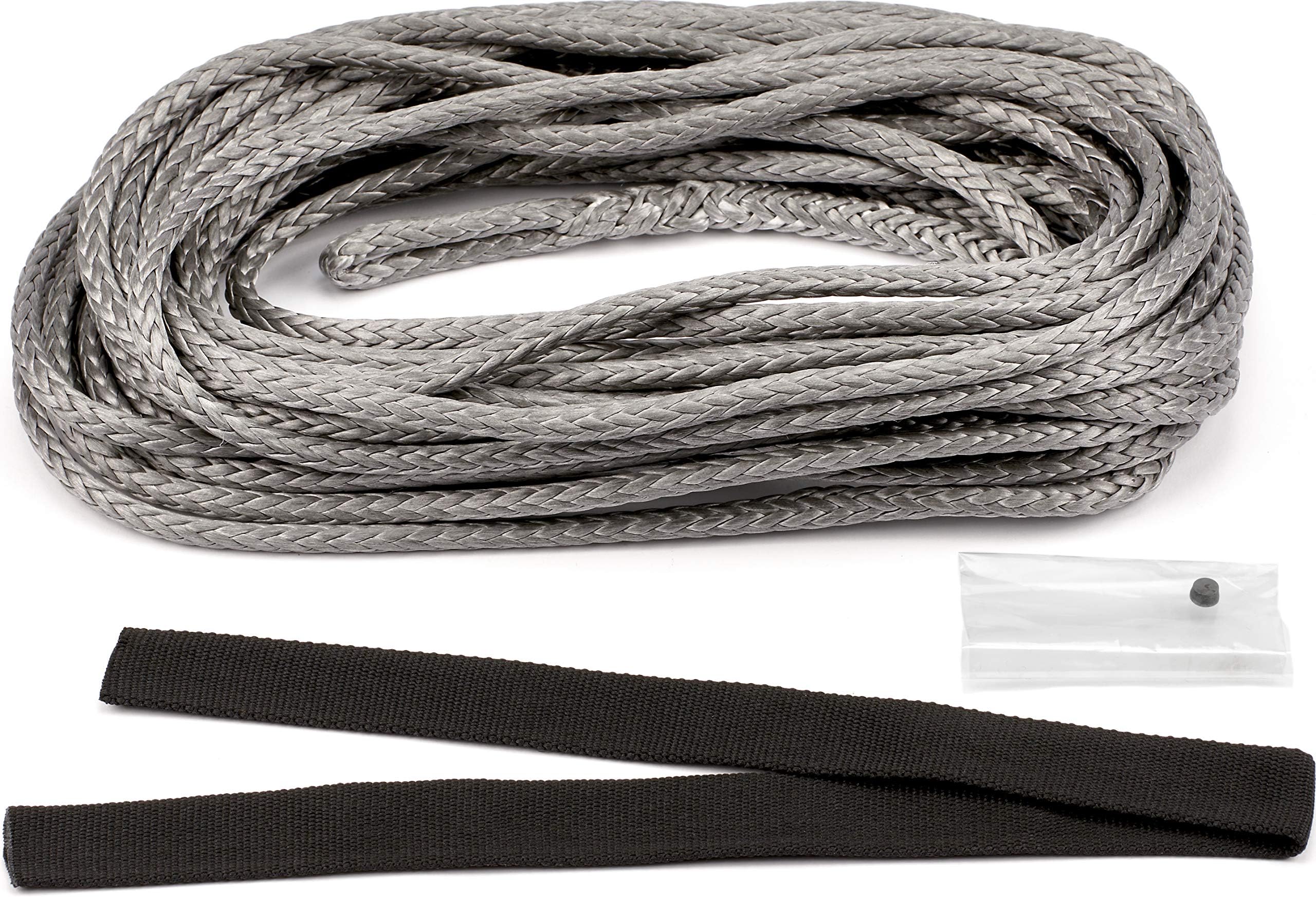 100975 Service Part - Winch Synthetic Rope Replacement Kit, Fits: VRX and AXON Winches - 1/4" x 50'